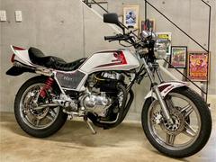 ホンダ　スーパーホークIIIスーパーホークIII　国内物　昭和５６年式　新品マービングマフラー　ＣＩＢＩＥクリア　タックロール　裏コムスター