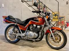 スズキ　ＧＳＸ４００Ｅ　カラーズＫＭＤコラボカラー　セミレストア　フレーム　エンジンペイント　アルフィン　集合管　タックロールシート
