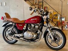 スズキ　ＧＳＸ４００Ｔ　トラザリ　アップハンドル　アサヒ風防　マーシャル　オオカワシート　マーヴィングタイプマフラー
