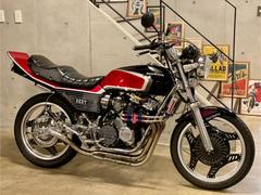 ホンダ　ＣＢＸ４００Ｆ　２型　国内物　ブラックレッド　メッキパーツ　シビエ　アールスオイルクーラー　ＢＥＥＴ　アルフィン　羽テール
