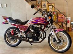 ホンダ　スーパーホークIII　シルバーフレア　キャンディーライフ　飴甘人生　ＫＳＴＹＬＥ　メガホン　マーシャル　ウエダレーシング　マルゾッキ
