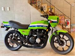 カワサキ　Ｚ７５０ＧＰ　ローソンカラー　マットブラック集合管　Ｚ６５０系エンジン　シート張替え