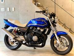 ホンダ　ＣＢ４００Ｓｕｐｅｒ　Ｆｏｕｒ　ＶＴＥＣ　アップハンドル　ホワイトタックロールシート　ウィンカー