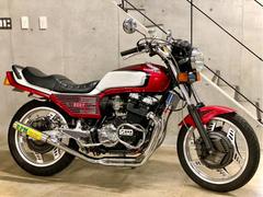 ホンダ　ＣＢＸ５５０Ｆ　白赤２型カラー　ＲＰＭ管　ＢＥＥＴ　プログレス２　アルフィン　ＶＦハンドル　タックロールシート