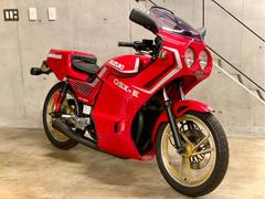 スズキ　ＧＳＸ４００Ｅ　レッド　ドイツ製フルカウル　バックステップ　ワンオフメガホンマフラー　アルフィン　マルゾッキ