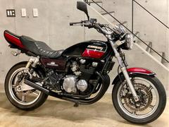 カワサキ　ＺＥＰＨＹＲ４００　黒赤ＸＪカラー　Ｚ２仕様　ＮＥＷペイント　アップハンドル　集合管　タックロールシート