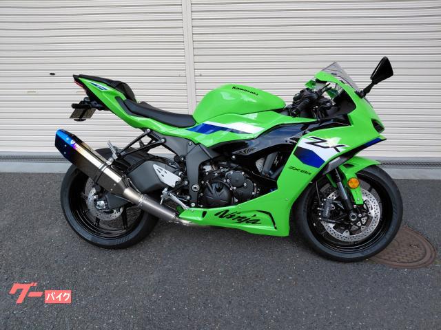Ninja ZX−6R ABS 2026年モデル トリックスター製フルエキマフラー フェンダーレス サイドリフレクター ETC装備