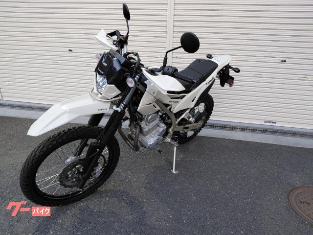 モコ　車検長い❗️リ券、自賠、自税全て込み❗️ カワサキ KLX230シェルパ ABS 2025年モデル ホワイ