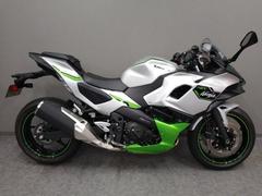 カワサキ　Ｎｉｎｊａ　７　Ｈｙｂｒｉｄ　２０２５年モデル　メタリックブライトシルバー　フルノーマル