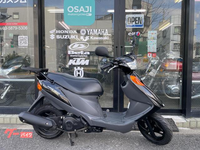 アドレスＶ１２５　サイドスタンド　ＧＩＶＩボックス付き　２０１３年モデル　最終型　ＣＦ４ＥＡ