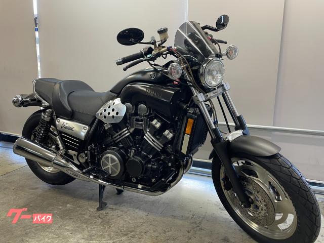 VMAX カナダ仕様 グレーシルバーストライプ ETC USBポート メーターバイザー エンジンガード ニーグリップガード