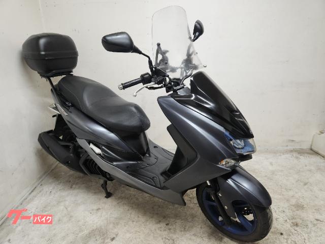 マジェスティＳ　２０１９年式　新モデル　ＳＧ５２Ｊ　ＥＴＣ　スマホホルダー　カーチャージャー　ウィンドシールド　リアボックス付き