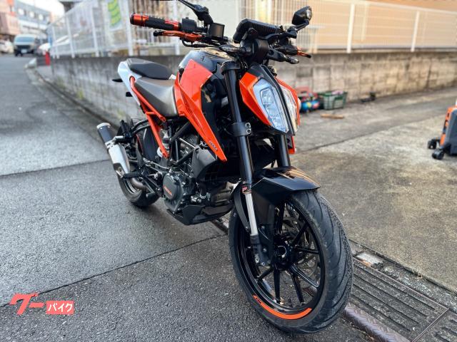 受付け中止 KTM125 デューク 商談中です KTM「125 DUKE」 原二でも「125% DUKE」なシリーズ最小モデル最新型
