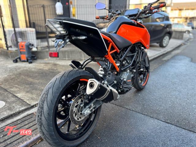 KTM 125デューク JPA フェンダーレス クロ/オレンジ|BEE KTM 125デューク JPA フェンダーレス クロ/オレンジ|BEE