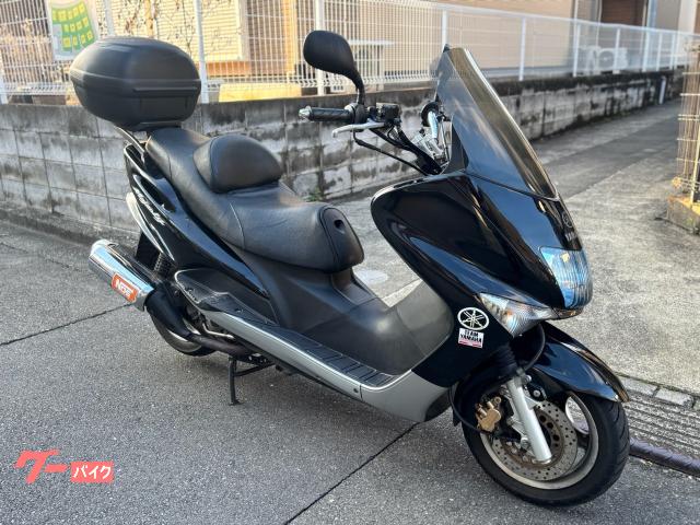 マジェスティ125 FI 社外ハンドル バーハン化 試乗可能 軽整備済み GIVIボックス 通勤快速