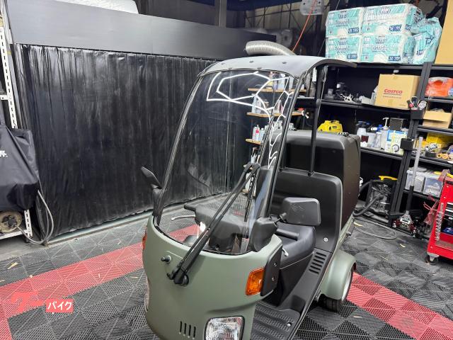 ホンダ ジャイロキャノピー 4スト後期型 リアボックス 新塗装マット
