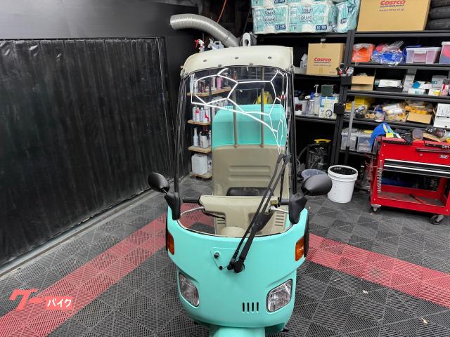 ホンダ ジャイロキャノピー 4サイクル リアボボックス 新塗装 ミント