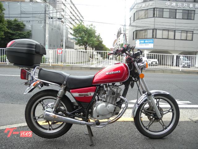 ＧＮ１２５Ｈ　ＬＣ６ＰＣＪＧ　リアボックス　リアキャリア　４サイクル