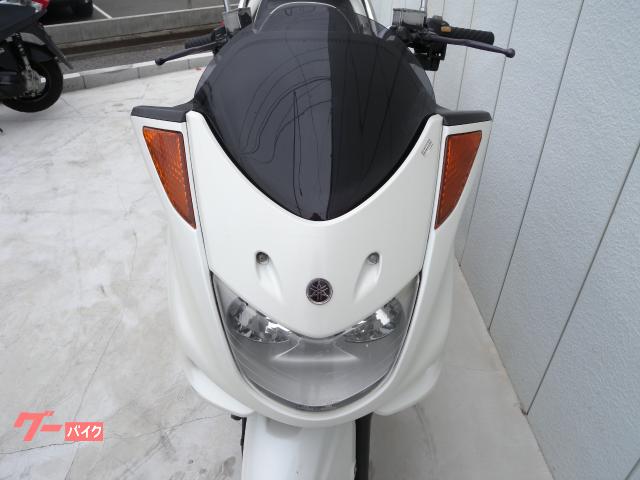 ヤマハ マジェスティC SG03J カスタムマフラー バッグレスト