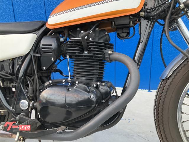カワサキ 250TR ETC付き グッズ製カスタムマフラー シート