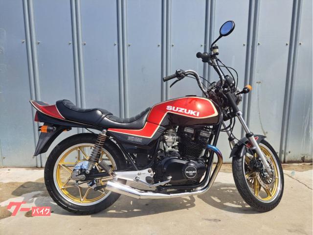 スズキ GSX400E 刀 ゴキ 新規車検3年付き 集合管 キャストホイ