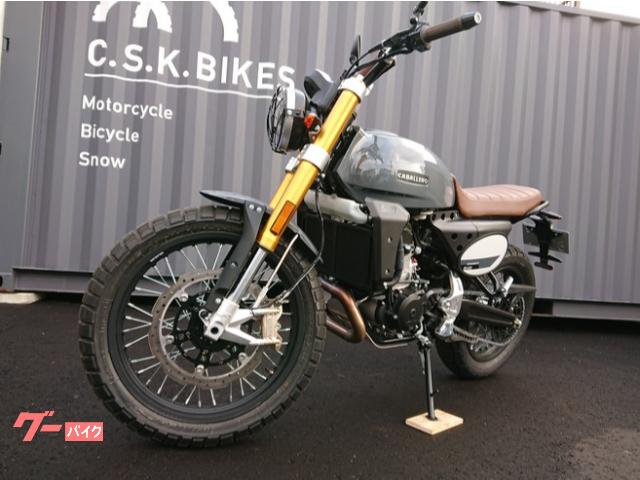 ファンティック キャバレロ500 カスタム ラジエターコアガード