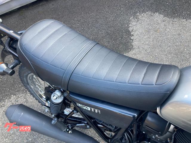 250TR FI 純正タンク 黒 250TR 純正 フューエルタンク 黒 白 インジェクション FI - メルカリ