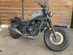 ホンダ　レブル２５０　エンジンバンパー　ＵＳＢ電源　グリップヒーター　シーシーバー付き