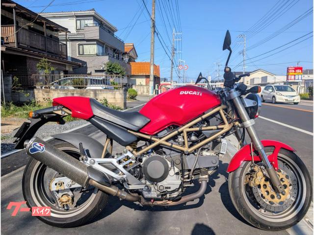モンスター９００　キャブ　テルミマフラー　タイヤ交換　フォークＯＨ　タイベル交換