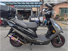 ＫＹＭＣＯ　ＧＰ１２５　前後タイヤ新品　マフラー