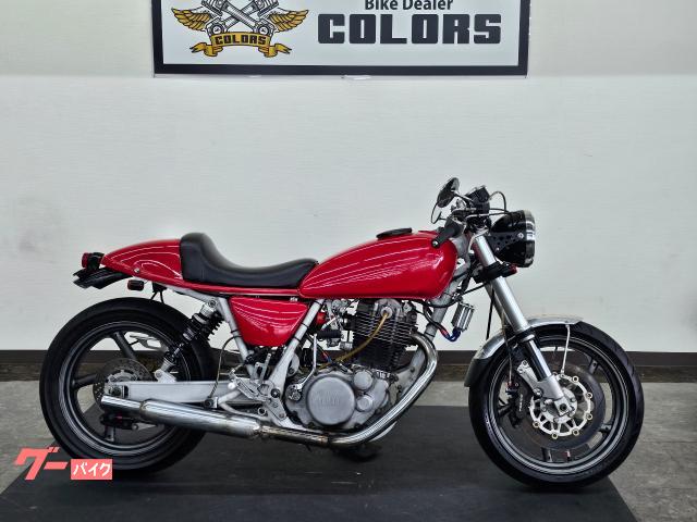 ＳＲ５００　１ＪＮ改　制動装置公認済み　ＦＣＲキャブレター　倒立フォーク　Ｄａｙｔｏｎａ社外メーター　点検整備付き