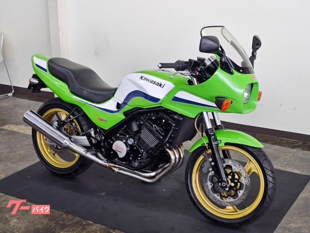 カワサキ BALIUS GPZカスタム ノーマルマフラー ライム