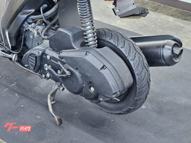 スズキ スーパーモレ アドレスV125エンジン換装 フロントディスク