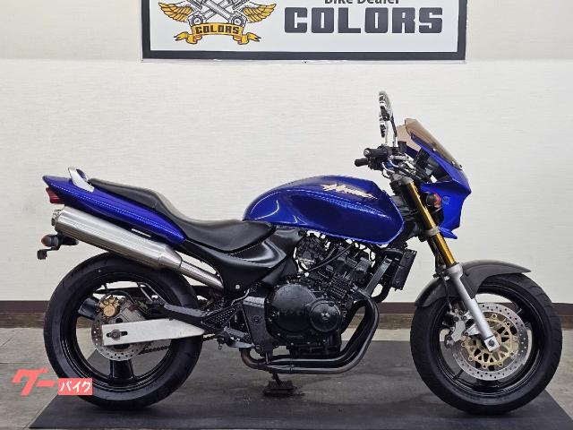 ＨＯＲＮＥＴ　ブルーカラー　ノーマル　ゴールドフォーク　ビキニカウル　点検整備付き　自賠責保険１２か月付き