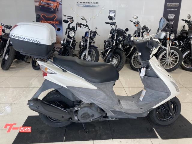 アドレスＶ１２５Ｓ　ＣＦ４ＭＡ　Ｆ４６８　４ストロークエンジン　フューエルインジェクション　リアキャリア　リアボックス