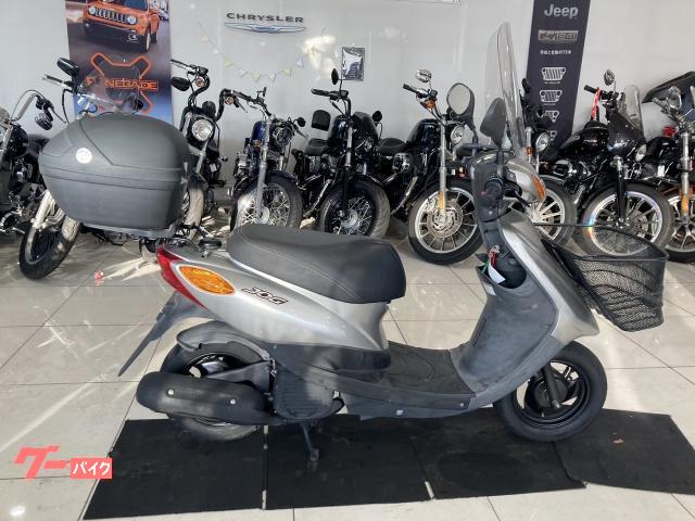 ＪＯＧ　ＳＡ５５Ｊ　４ストロークエンジン　フューエルインジェクション　リアボックス　フロントスクリーン　前カゴ