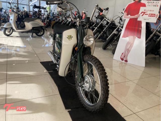 スーパーカブ５０　Ｃ５０　Ｃ５０Ｅ　４ストロークエンジン　キャブレター　カスタムシート　カスタムハンドル　１６０キロメーター