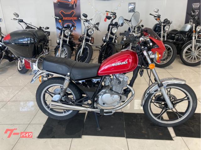 ＧＮ１２５Ｈ　ＬＣ６ＰＣＪＧ９１Ｄ　１５７ＦＭＩ−３　４ストロークエンジン　キャブレター　リアキャリア　サイドスタンド