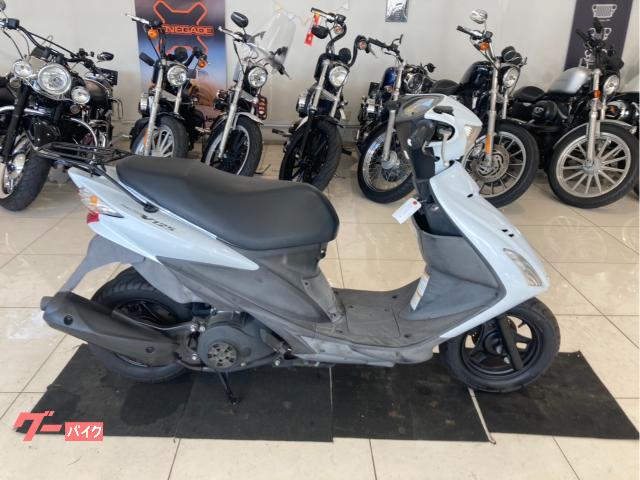 アドレスＶ１２５Ｓ　ＣＦ４ＭＡ　Ｆ４６８　４ストロークエンジン　フューエルインジェクション　リアキャリア　サイドスタンド