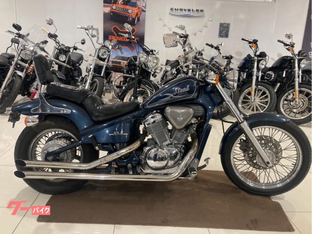スティード４００　ＮＣ２６　４ストロークエンジン　キャブレター　スラッシュカットマフラー　タンデムバックレスト