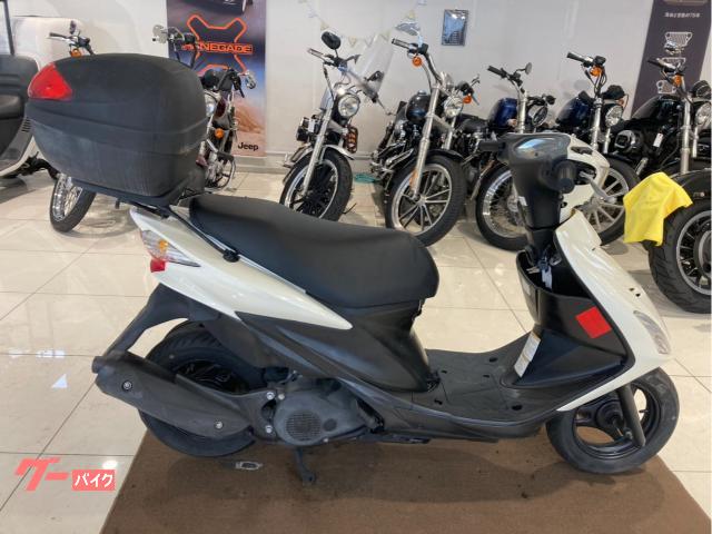 アドレスＶ１２５Ｓ　ＣＦ４ＭＡ　Ｆ４６８　４ストロークエンジン　フューエルインジェクション　リアキャリア　リアボックス