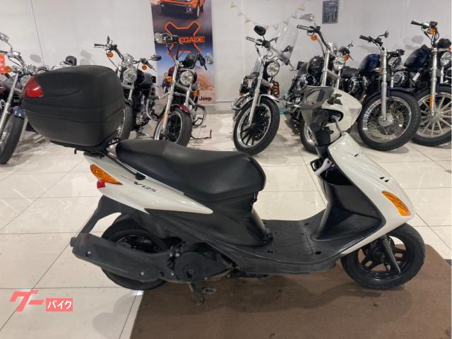 アドレスＶ１２５Ｓ　ＣＦ４ＭＡ　Ｆ４６８　４ストロークエンジン　フューエルインジェクション　リアキャリア　リアボックス
