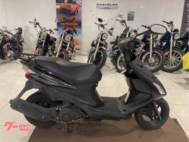 アドレスＶ１２５Ｓ　ＣＦ４ＭＡ　Ｆ４６８　４ストロークエンジン　フューエルインジェクション　リアキャリア　サイドスタンド
