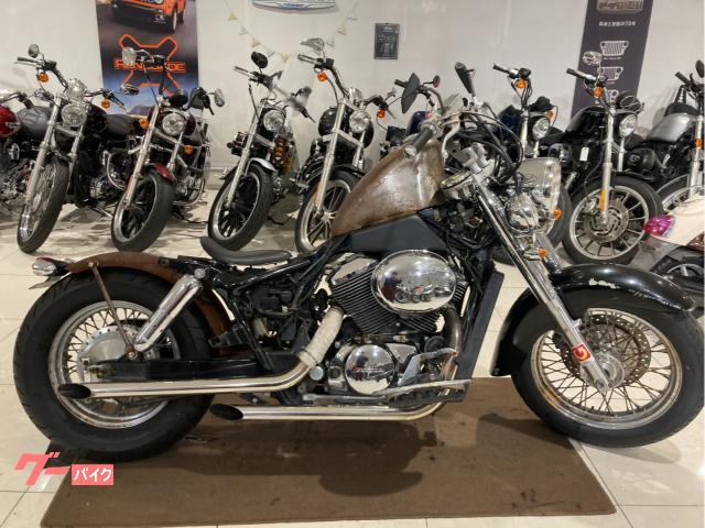 シャドウ４００　ＮＣ３４　ＮＣ２５Ｅ　４ストロークエンジン　キャブレター　スラッシュカットマフラー　カスタムハンドル　サビタンク