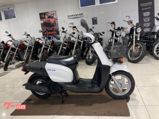 ＧＥＡＲ　ＵＡ０６Ｊ　４ストロークエンジン　フューエルインジェクション　フロントカゴ　サイドスタンド　ＵＳＢ電源