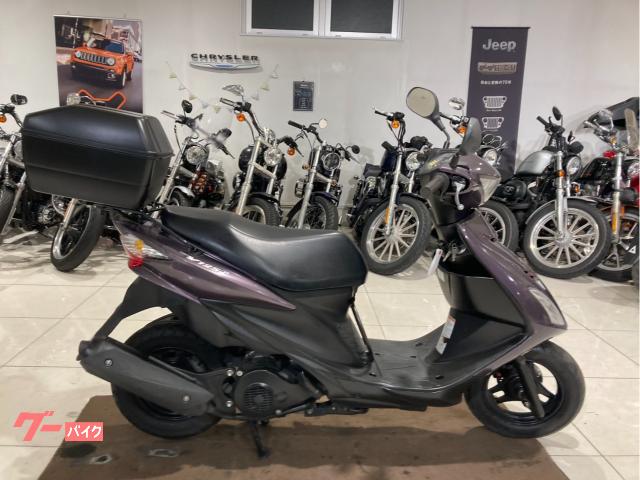 アドレスV125S CF4MA F468 4ストロークエンジン フューエルインジェクション リアキャリア リアボックス