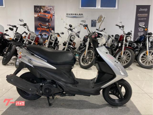 アドレスＶ１２５Ｓ　ＣＦ４ＭＡ　Ｆ４６８　４ストロークエンジン　フューエルインジェクション　リアキャリア　サイドスタンド