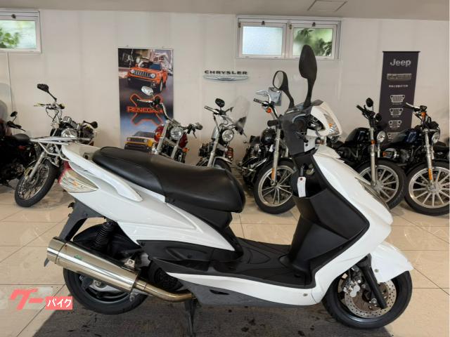 シグナスＸ　ＹＡＭＡＨＡ　ＣＹＧＮＵＳ１２５Ｘ　ＦＩ　ＳＥ４４Ｊ　Ｅ３Ｂ１Ｅ　４スト　フューエルインジェクション　社外マフラー