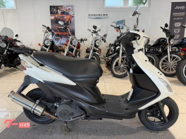 アドレスＶ１２５Ｓ　ＳＵＺＵＫＩ　ＡｄｄｒｅｓｓＶ１２５Ｓ　ＣＦ４ＭＡ　Ｆ４６８　４スト　ＦＩ　１２Ｖシガーソケット　社外マフラー