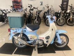 ホンダ　リトルカブ　ＡＡ０１　ＡＡ０１Ｅ　４ストロークエンジン　キャブレター　８８ｃｃボアアップ車両　社外マフラー　ウィンドウスクリーン